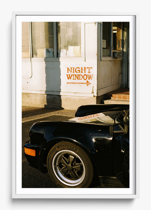 After Hours in a White frame