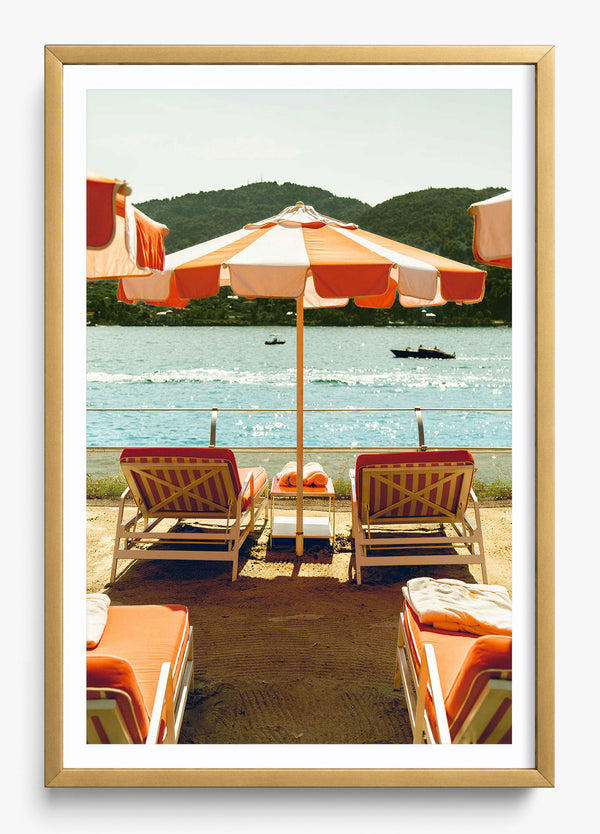 A Brighter Day in a Gold frame