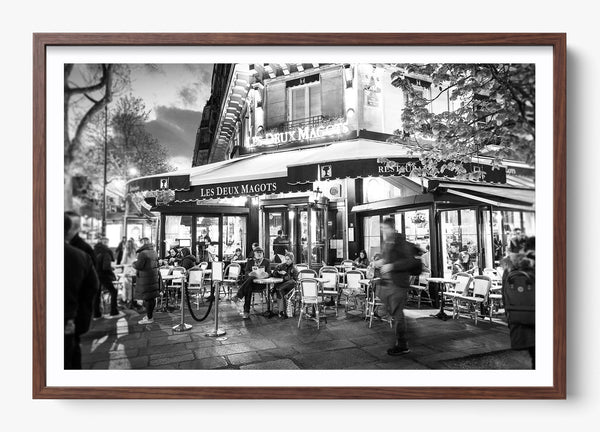 Al Fresco in a Heritage Walnut frame
