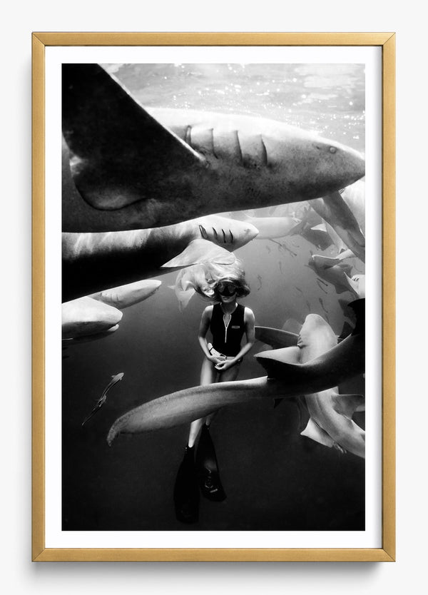 Among Them in a Gold frame