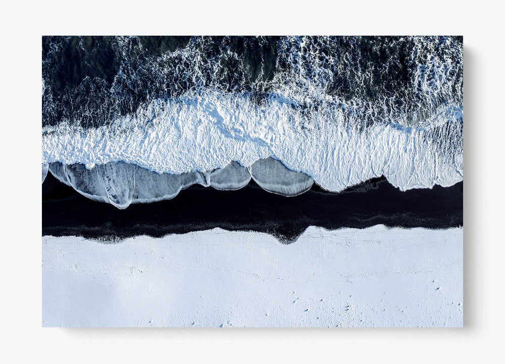 Black Sands & Winter Currents Unframed