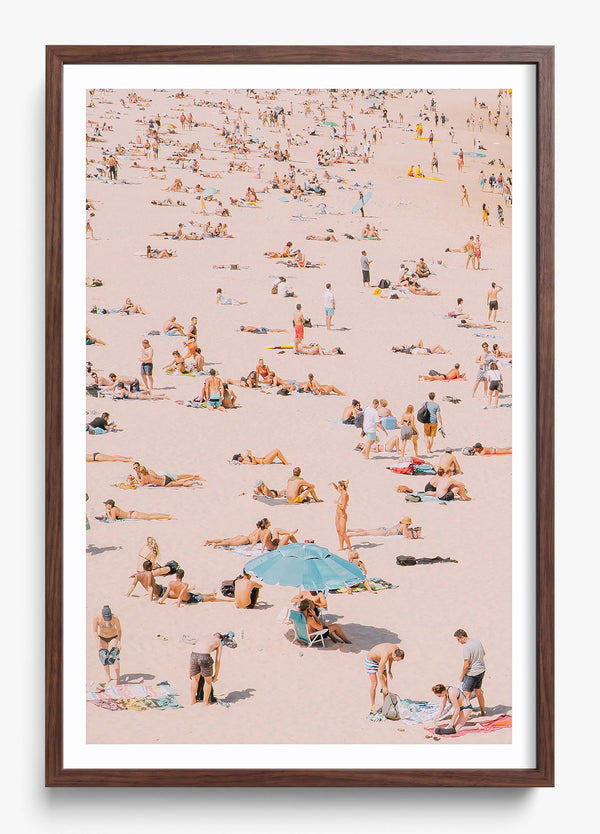 Find Your Spot in a Heritage Walnut frame