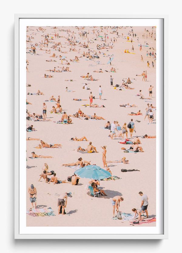 Find Your Spot in a White frame