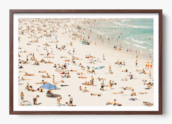 The Beach Club in a Black frame