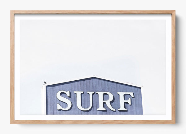 Cali Surf in a Hickory frame