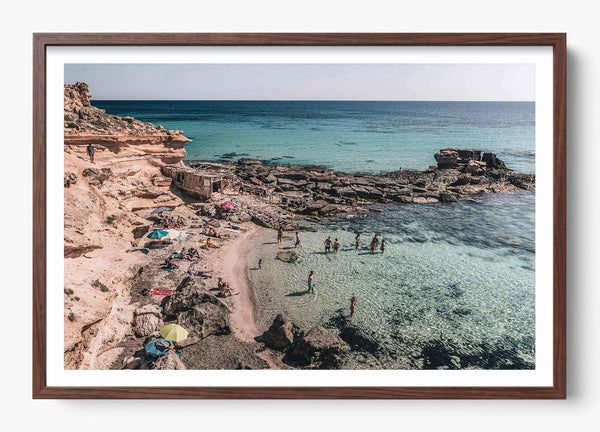 Calo Des Mort in a Heritage Walnut frame