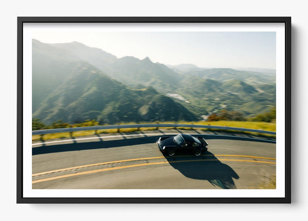Canyon Cruise in a Black frame