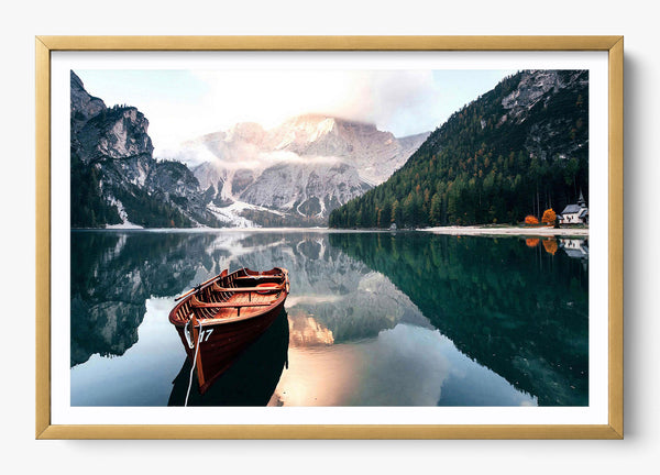 Come Away in a Gold frame