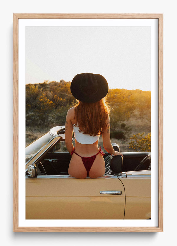 Custom Seats in a Hickory frame