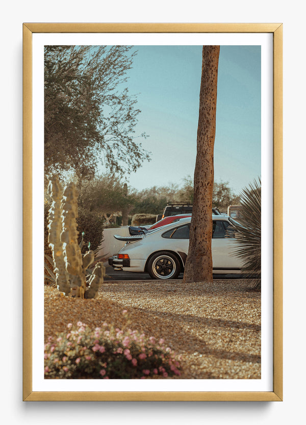 Desert Hideaway in a Gold frame