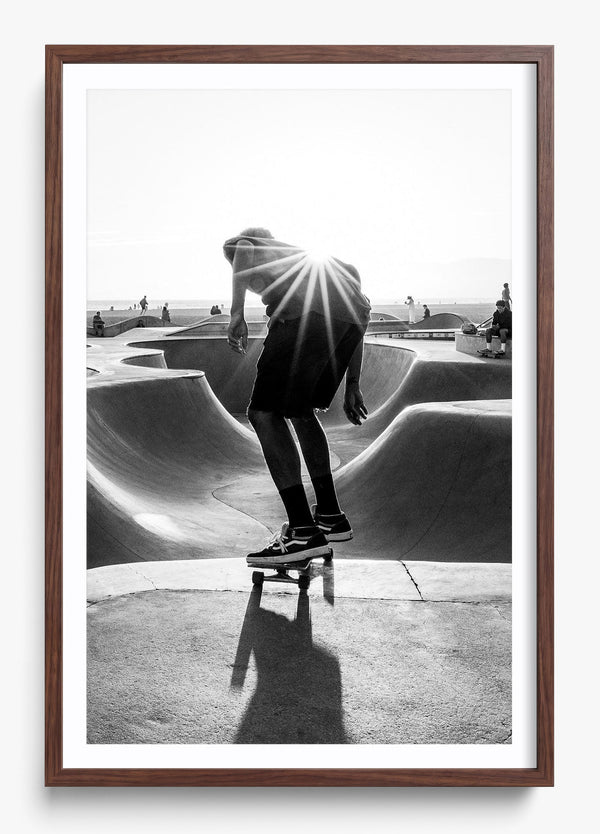 Drop In in a Heritage Walnut frame