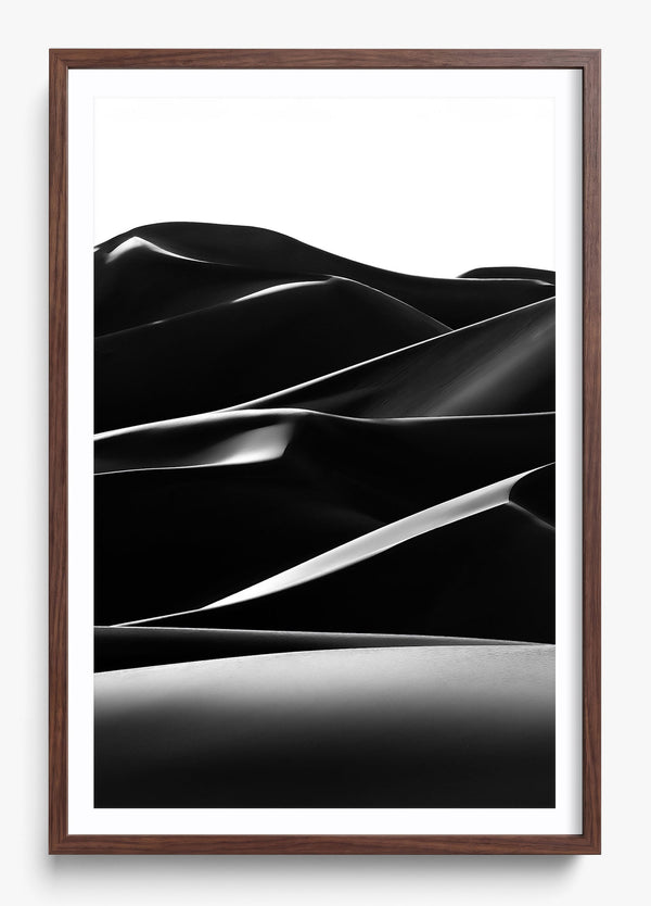 Duneside in a Heritage Walnut frame