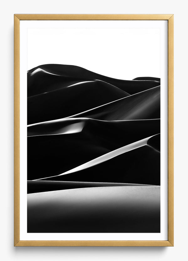 Duneside in a Gold frame