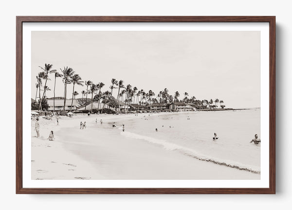 Fun In The Sun in a Heritage Walnut frame