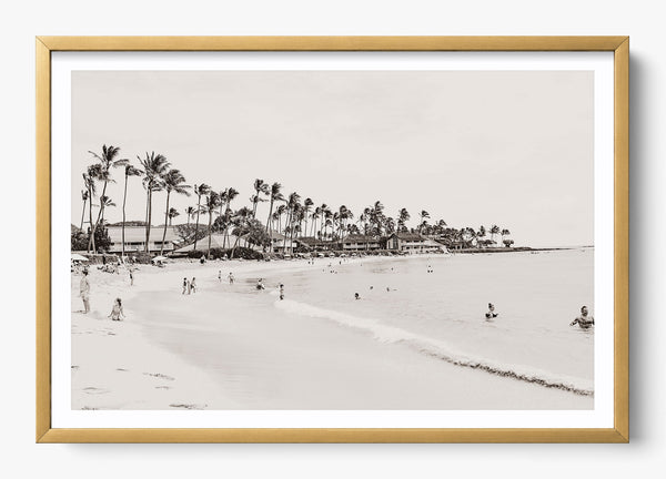 Fun In The Sun in a Gold frame