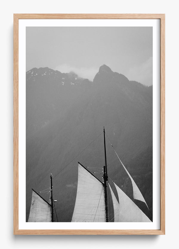 Guiding Winds in a Hickory frame