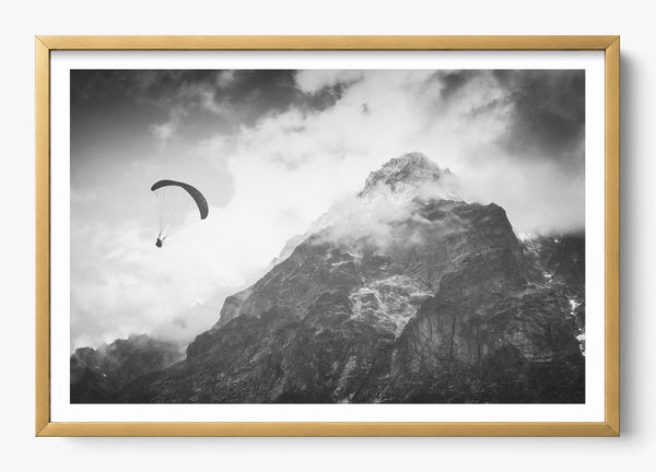 Higher Peaks in a Gold frame