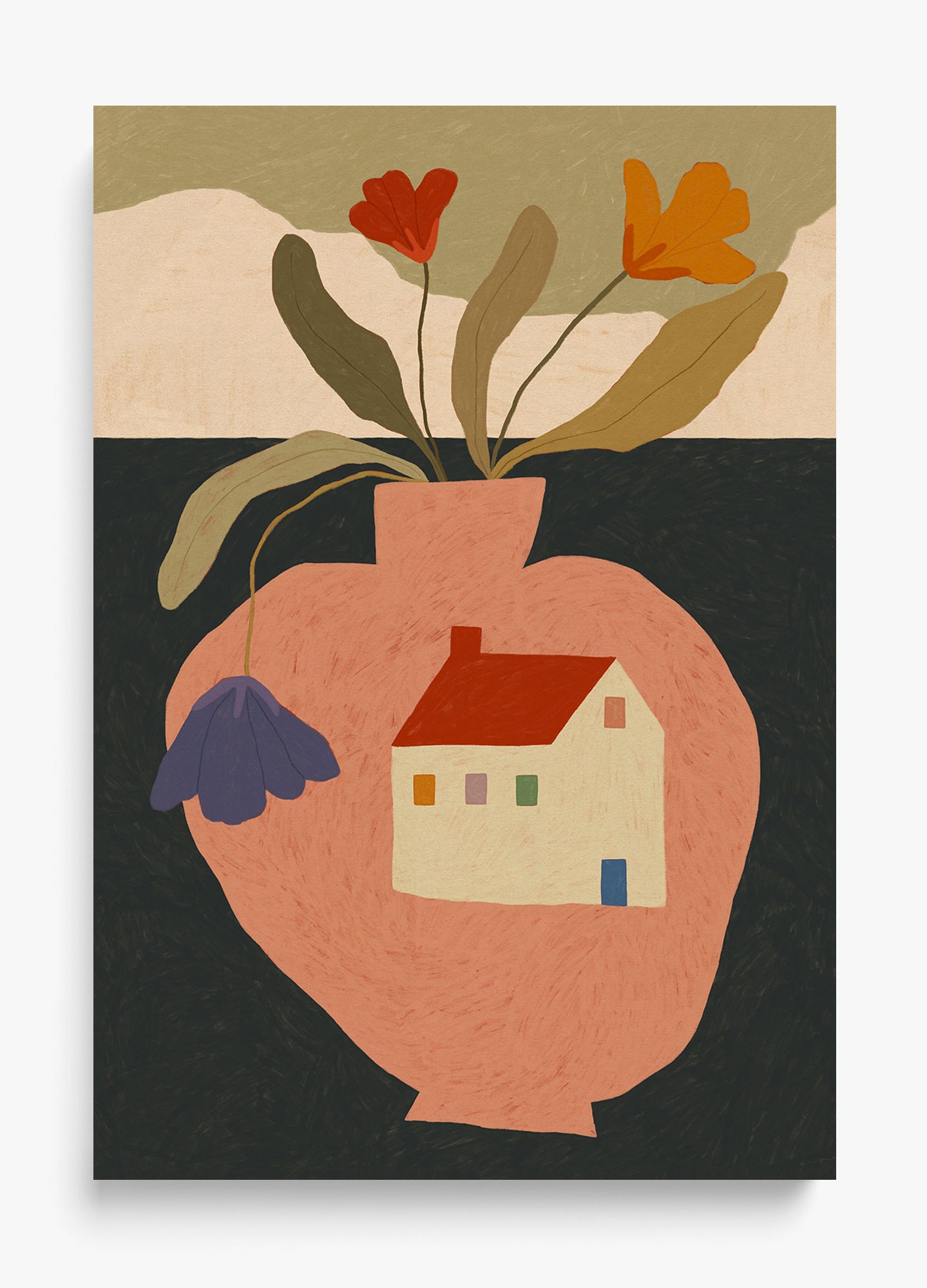 Home In Bloom Unframed