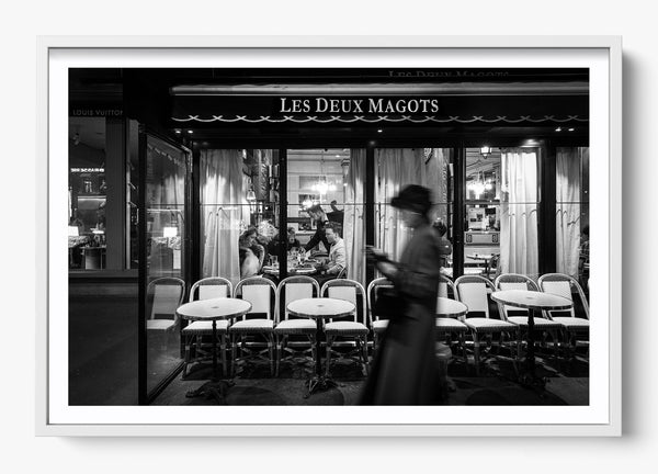 Iconic Paris in a White frame