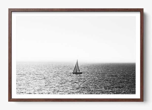 Into The Light in a Heritage Walnut frame