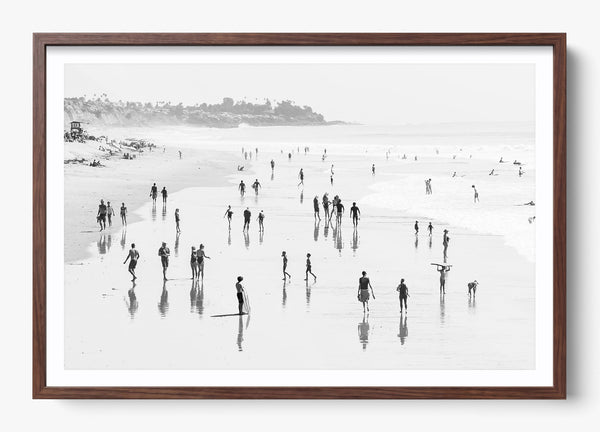 Low Tide in a Heritage Walnut frame