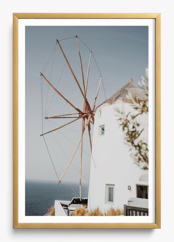 Northern Mills in a Gold frame