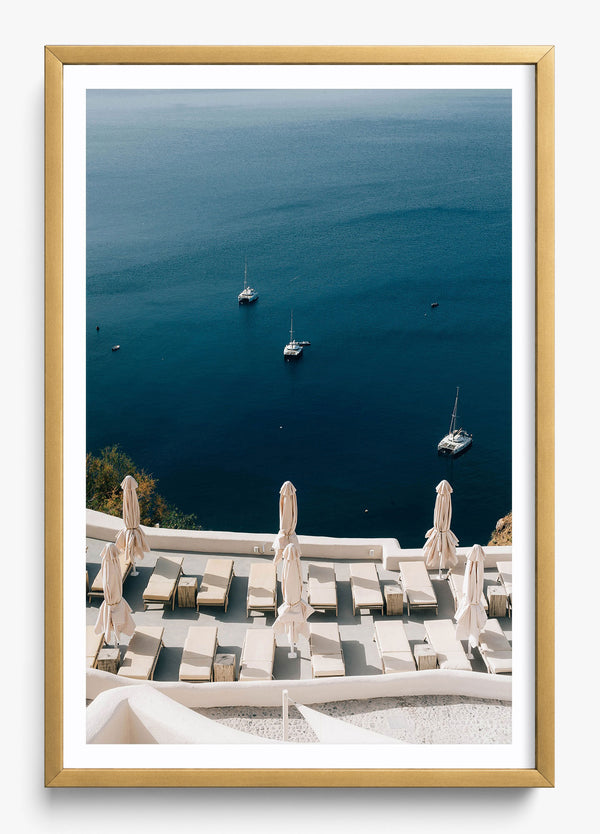 Off The Coast in a Gold frame