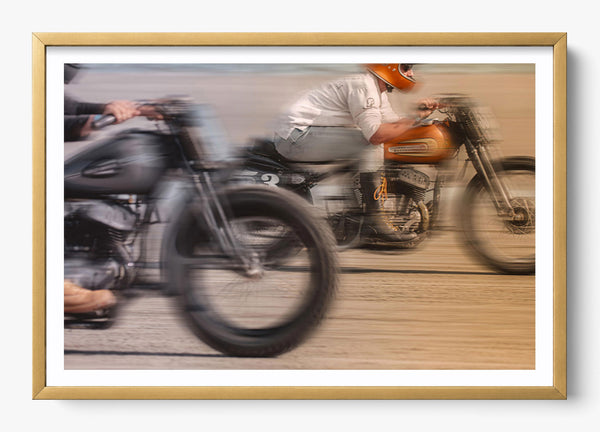 On The Move in a Gold frame