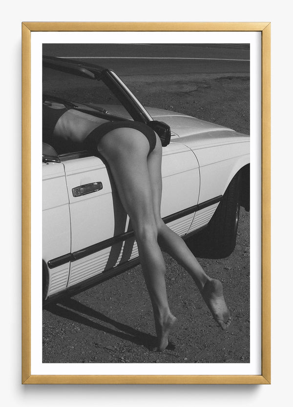 One Last Kiss in a Gold frame