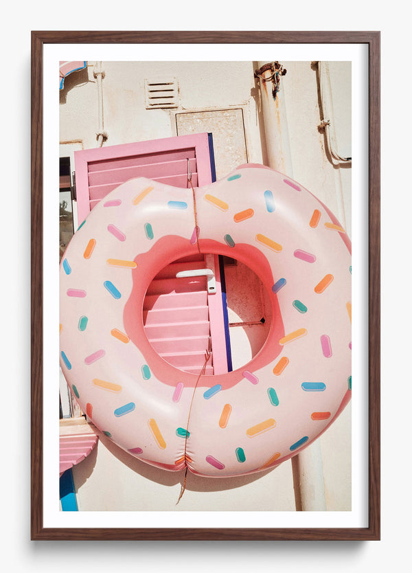 Party Ready in a Heritage Walnut frame