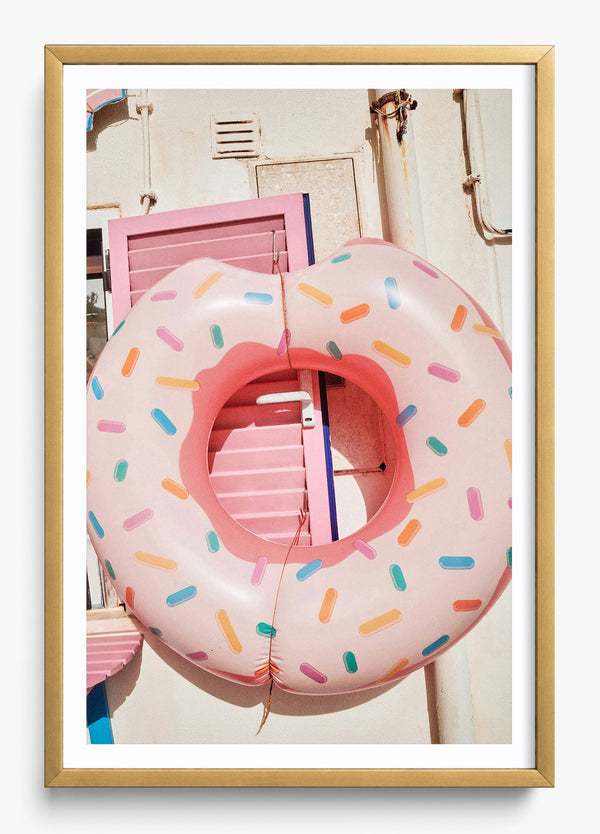 Party Ready in a Gold frame
