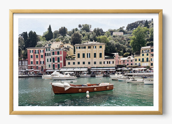 Portofino Darlings in a Gold frame