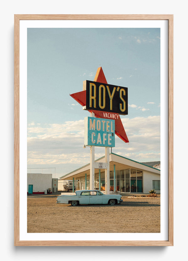 Roy's in a Hickory frame