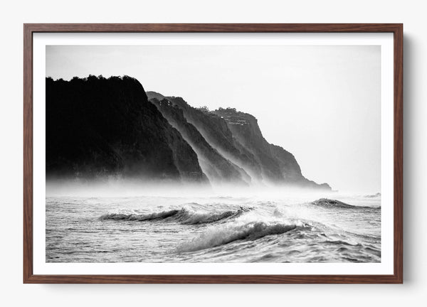 S.B. Coast in a Heritage Walnut frame