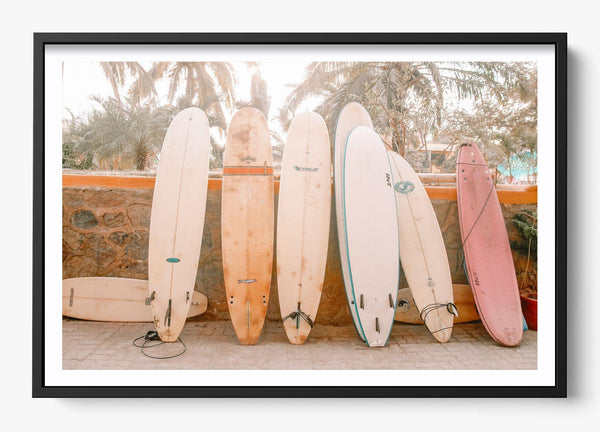 Sayulita in a Black frame