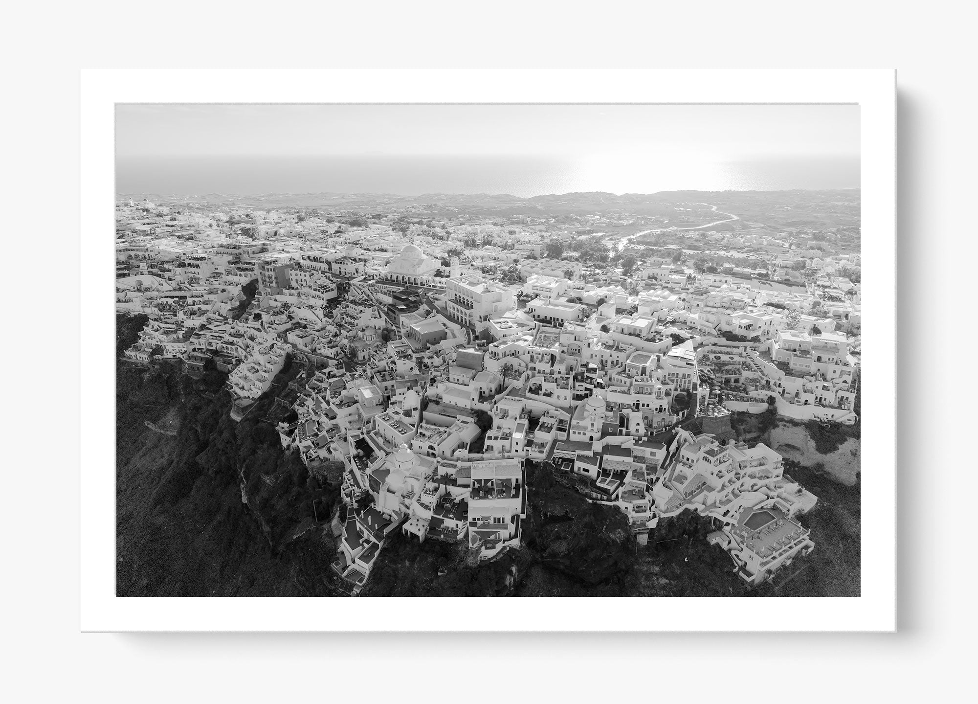 Santorini From Above