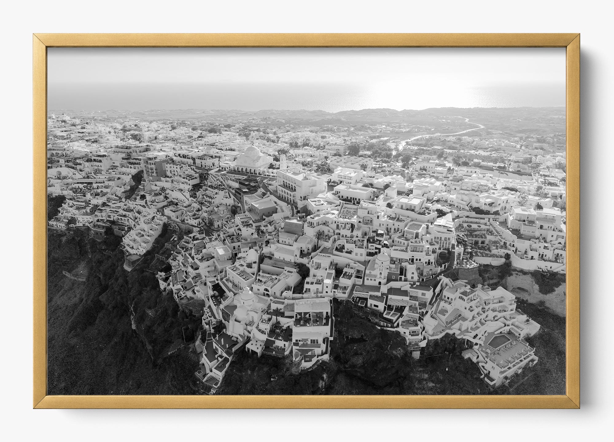 Santorini From Above
