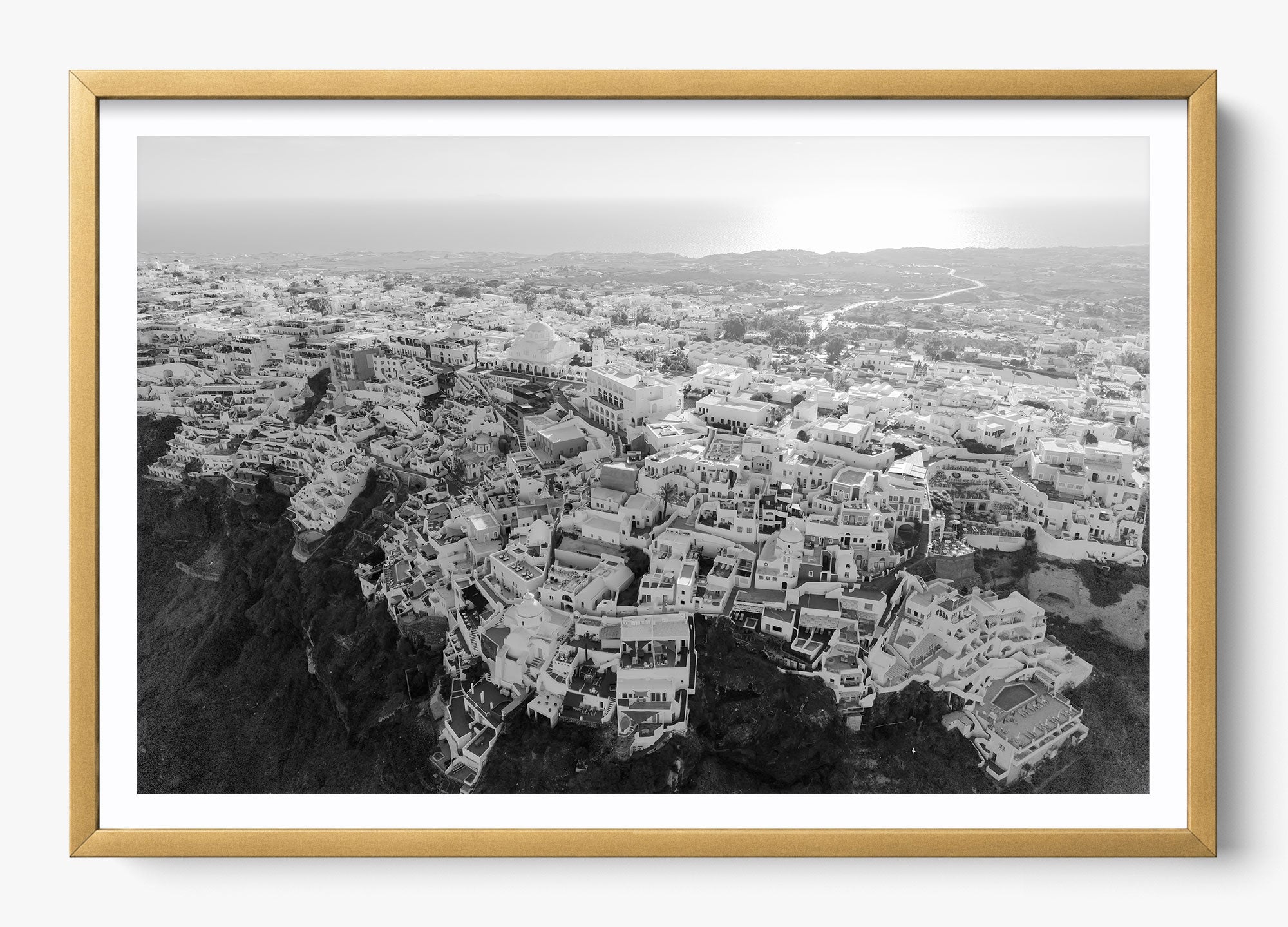 Santorini From Above