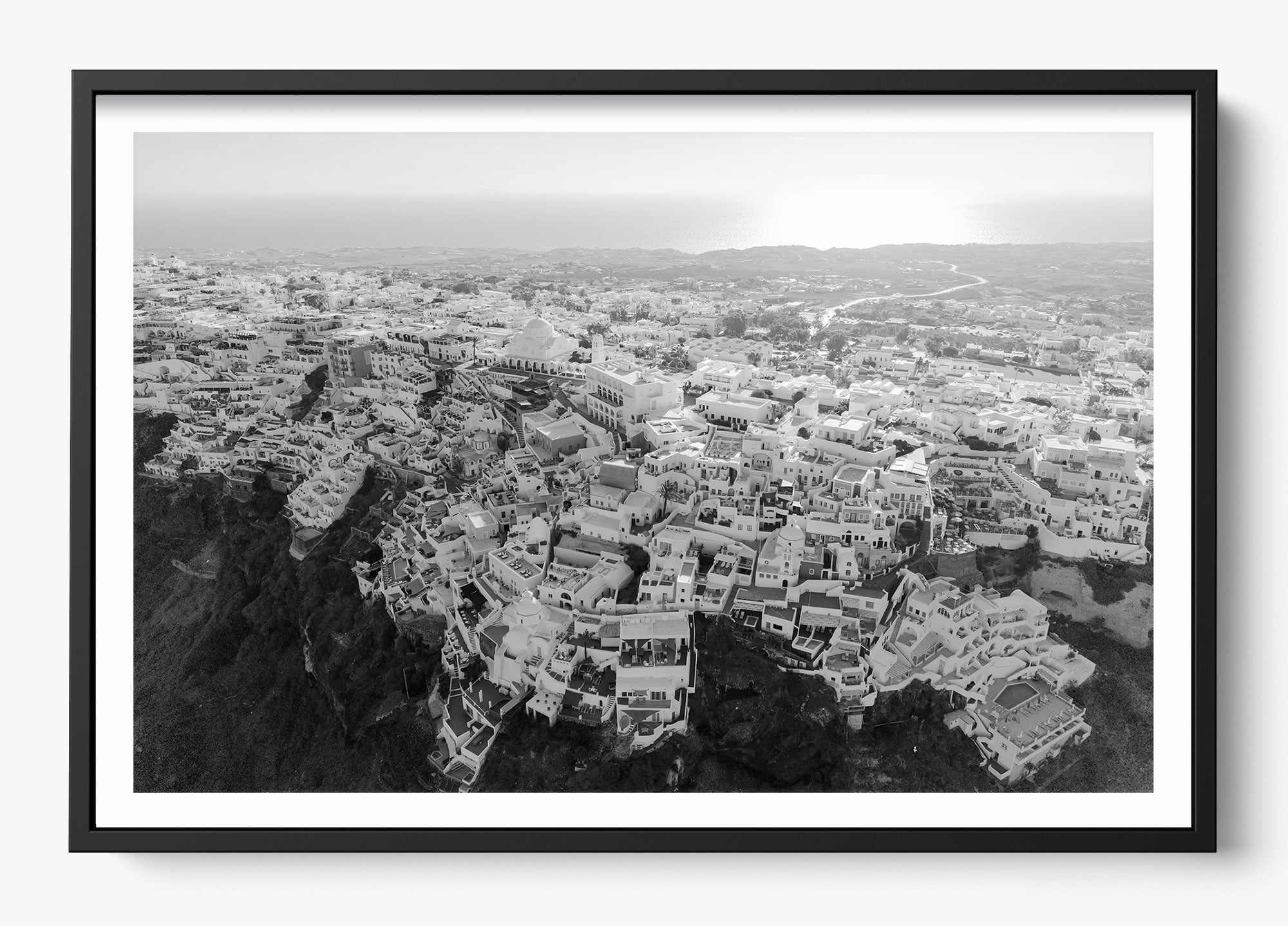 Santorini From Above