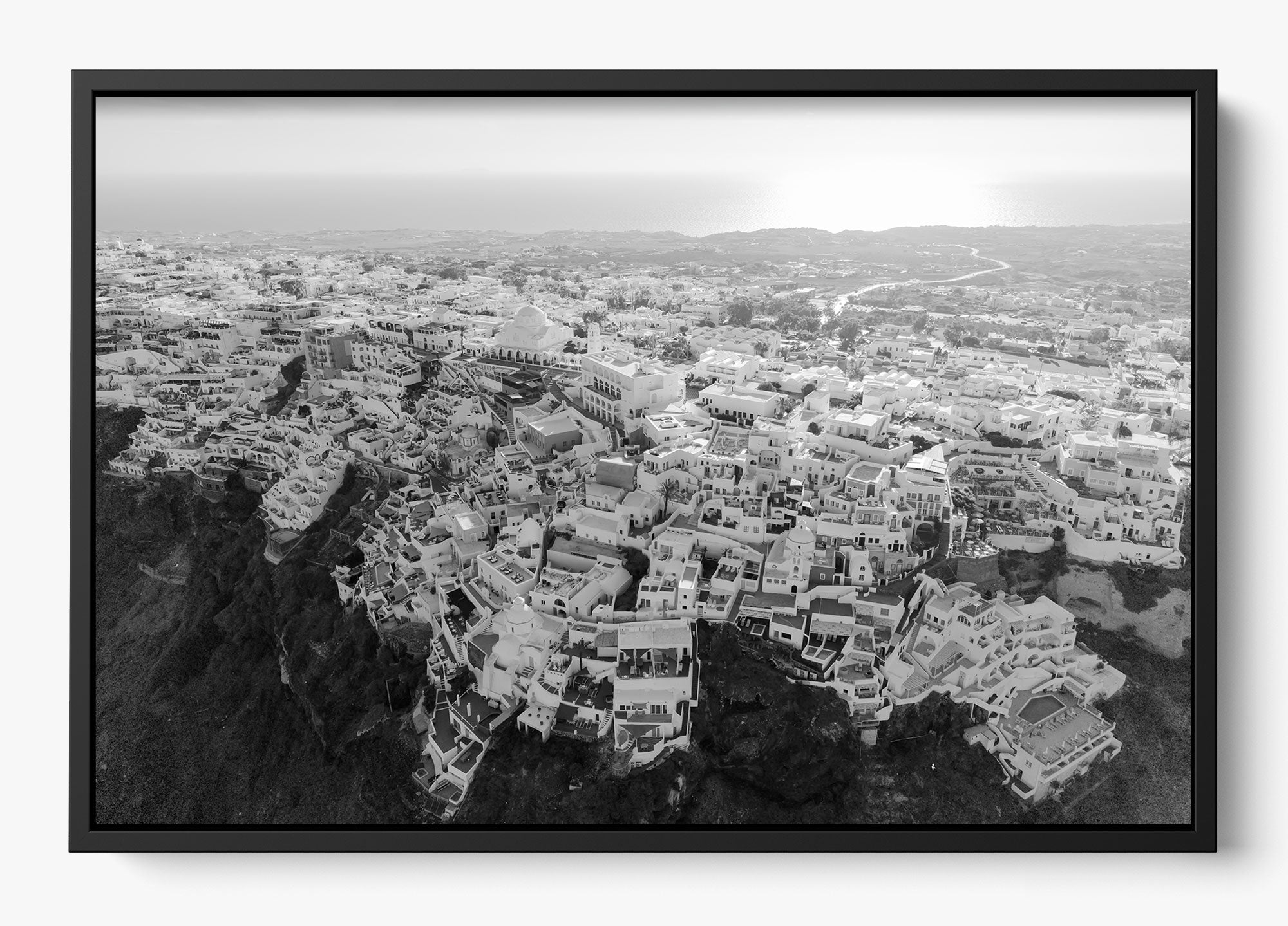 Santorini From Above