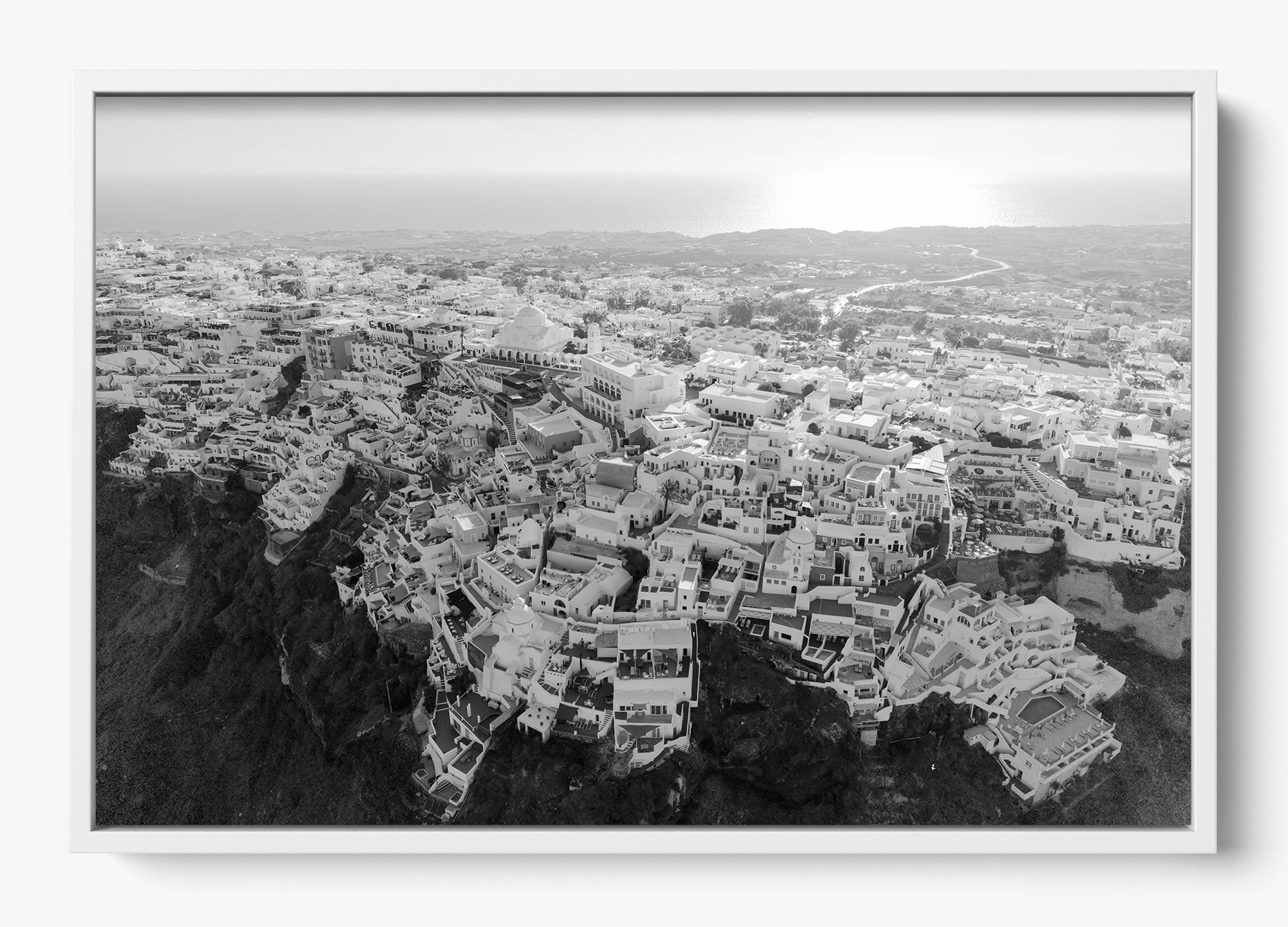 Santorini From Above