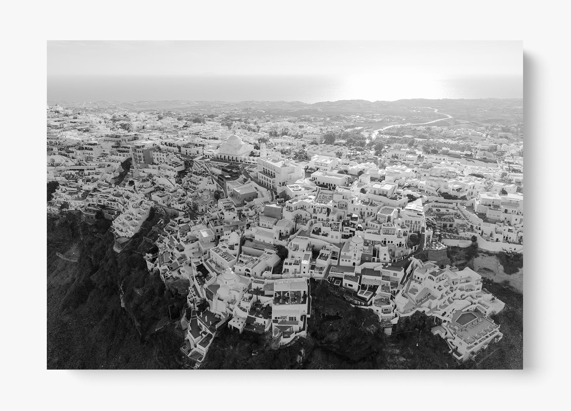 Santorini From Above