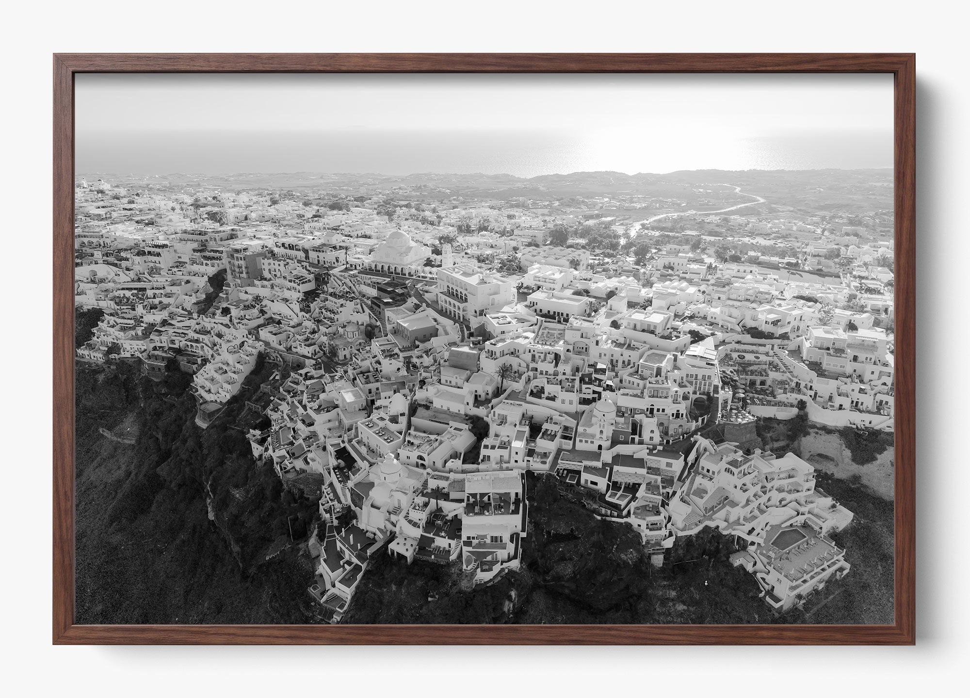 Santorini From Above