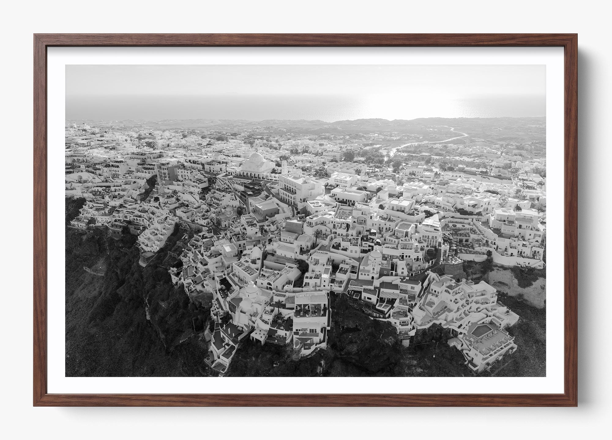 Santorini From Above