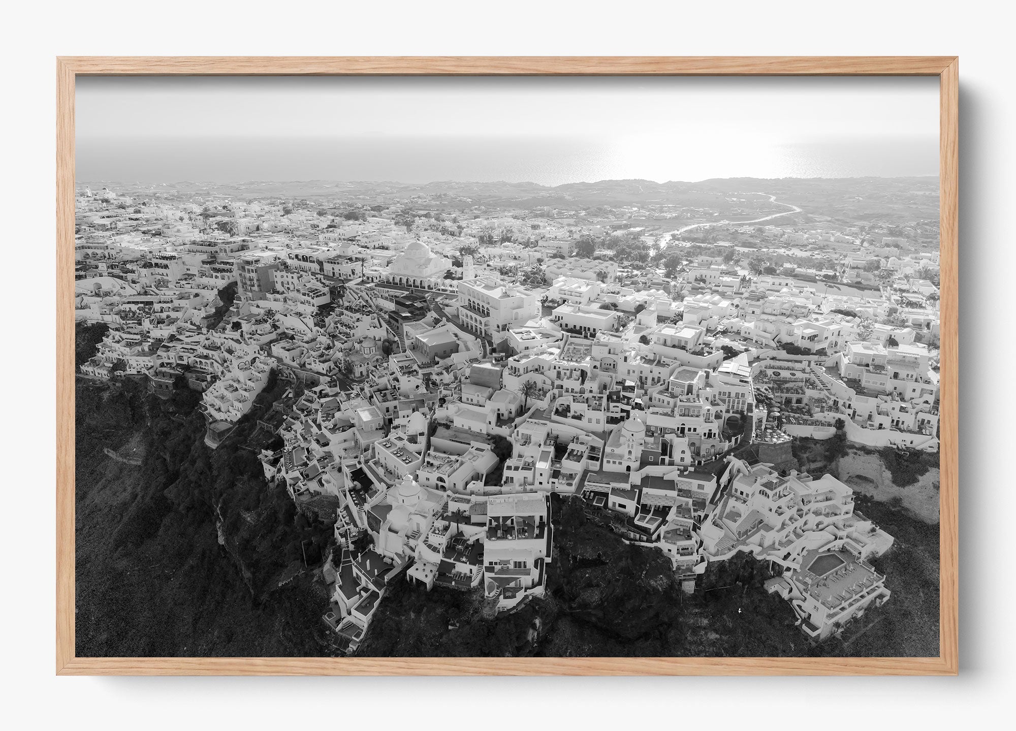 Santorini From Above