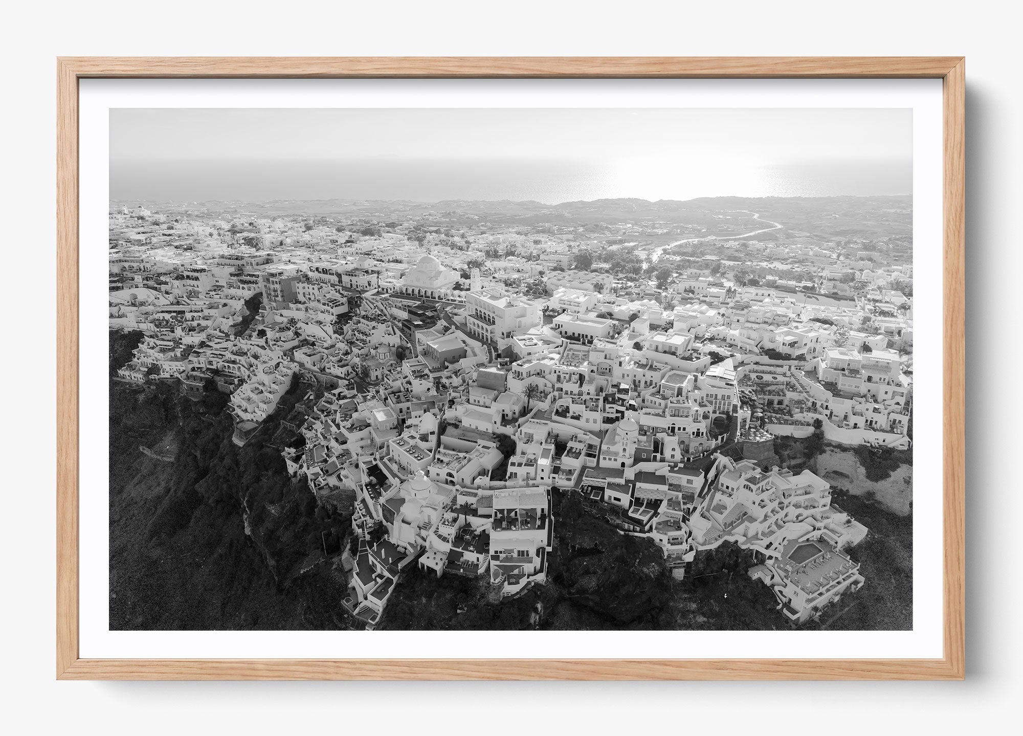 Santorini From Above