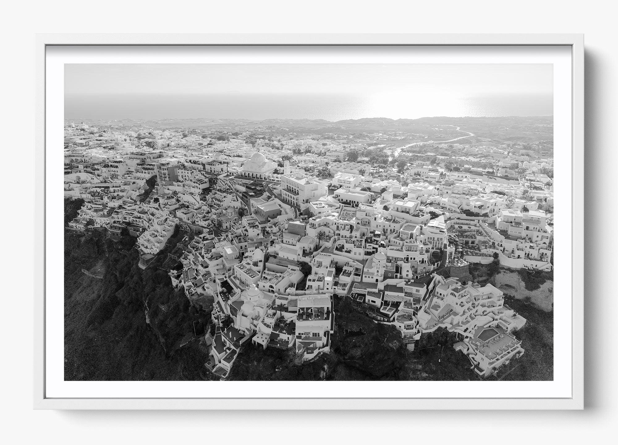 Santorini From Above