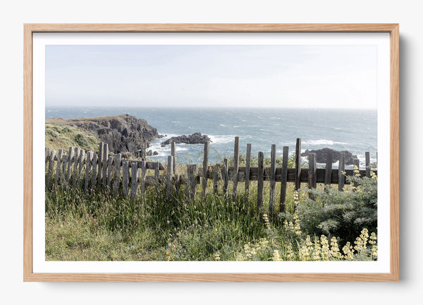 Sea Ranch in a Hickory frame