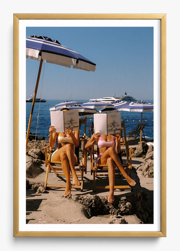 Summer Reading Club in a Gold frame