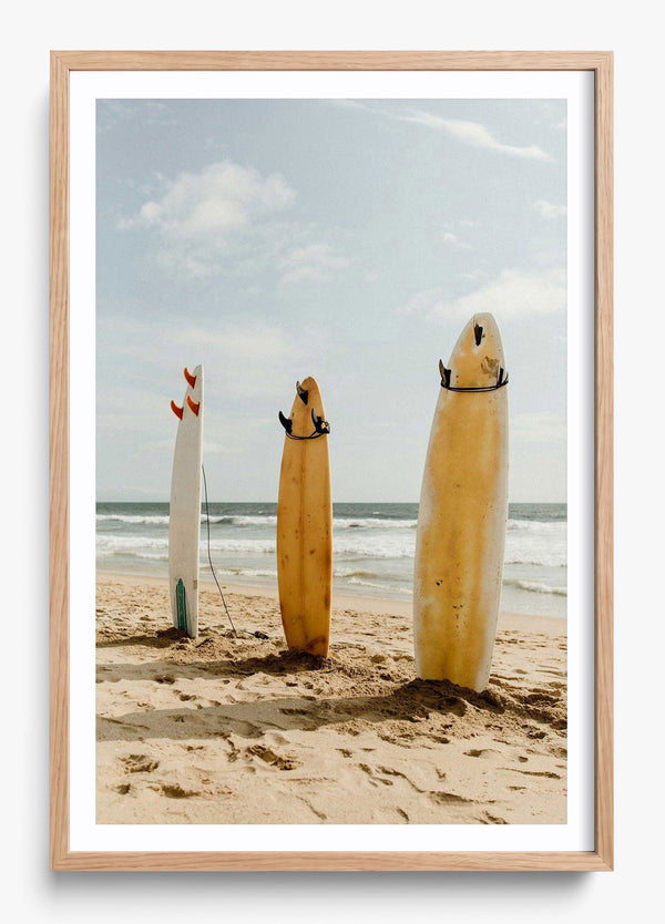 Surf Break Laguna in a Hickory frame